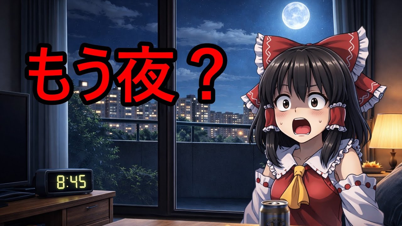 なぜ人は休日が一瞬で終わったと感じるのか？【ゆっくり解説】【雑学】