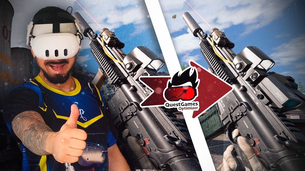 Melhore a imagem do seu Meta Quest com Quest Games Optimizer! Tutorial completo, todas as funçoes!