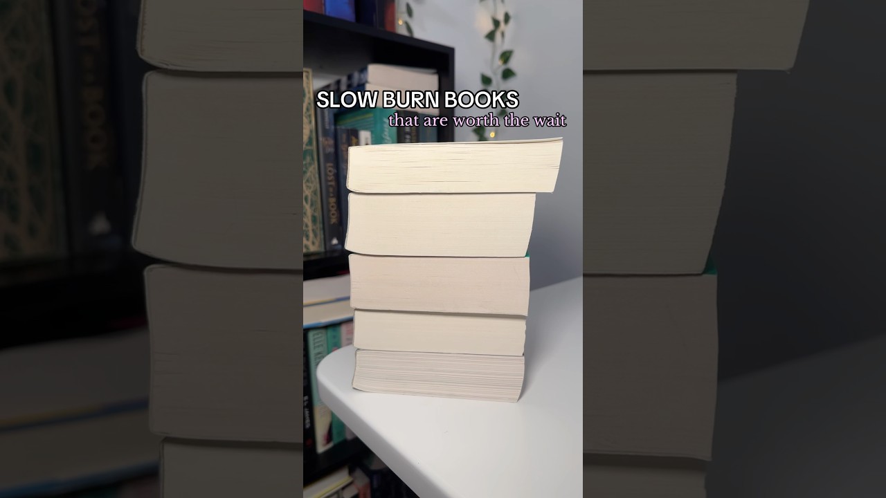 slow burn book recommendations🔥 #booktube #romancebooks #slowburnromance #booktokbooks #romance