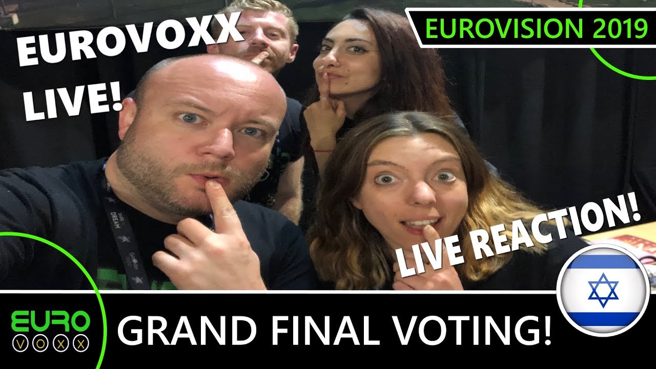EUROVISION 2019 FINAL VOTING (REACTION) | EUROVOXX LIVE