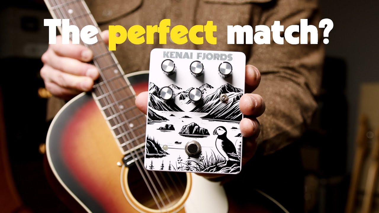 The perfect match? Juniper Rubber Bridge Acoustic Guitar & Spruce Effects Kenai Fjords Oil Can Delay