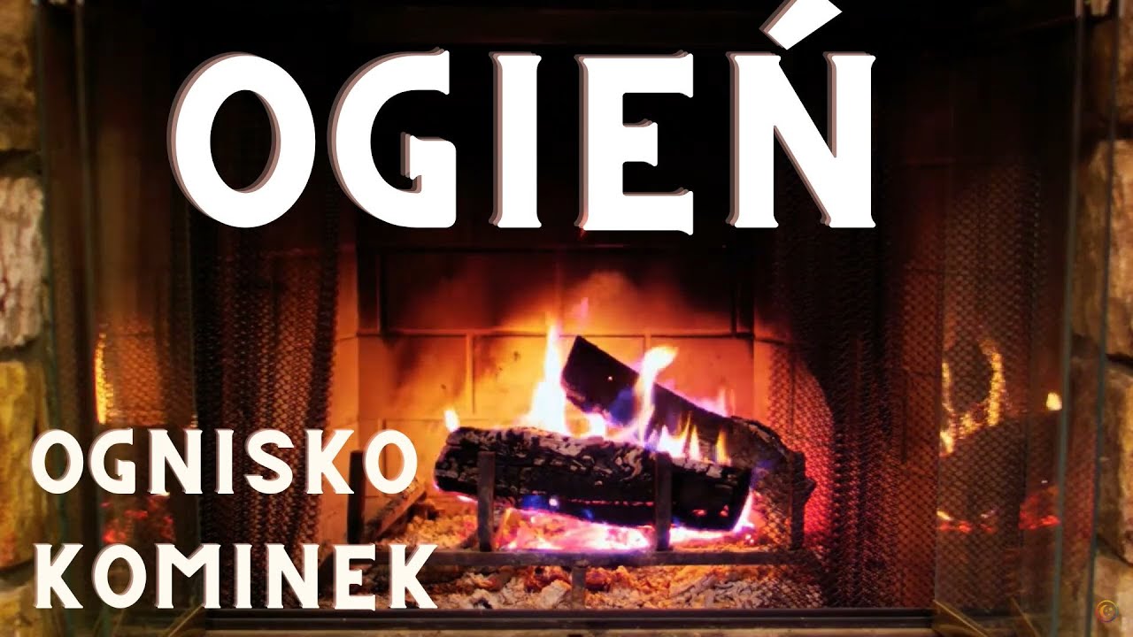 Relaksujące Dźwięki Ognia i Kominka - Kojące Odgłosy Ogniska dla Spokoju i Wyciszenia