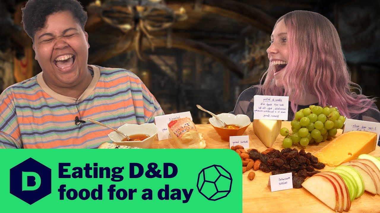 Eating like a D&D character for a day