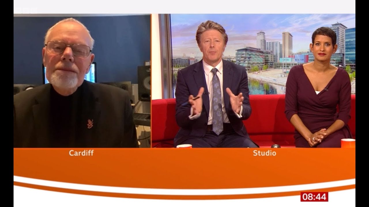 Bob Harris on BBC News discussing Christine McVie