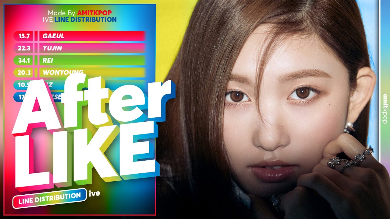 IVE - After LIKE | Line Distribution