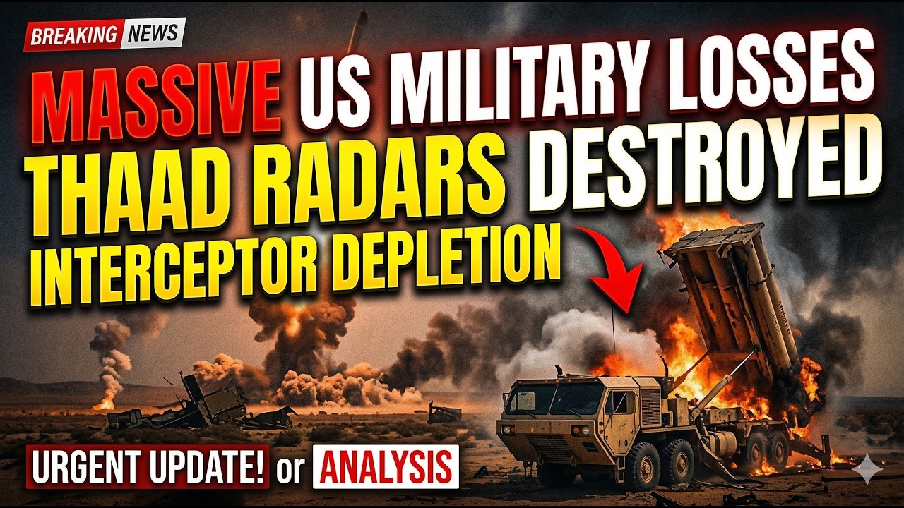 US Interceptor Depletion Massive US Military Losses: THAAD Radars Destroyed