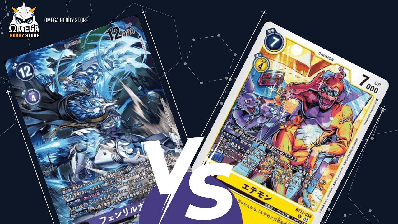 [ Digimon Deck Battle ] FENRILOOGAMON BT15 vs The one and only King,  ETEMON!!!!