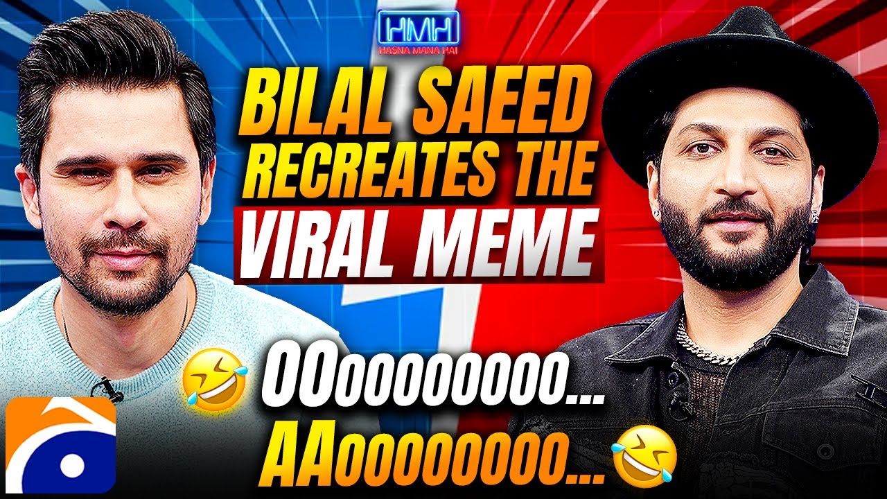 Bilal Saeed recreates the Viral Meme - 