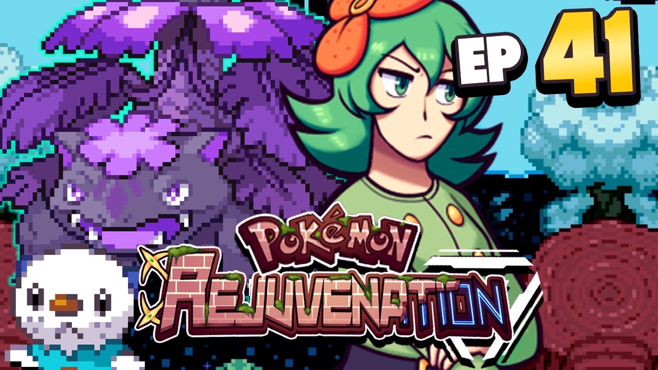 Pokemon Rejuvenation V14 Part 41 FLORA GYM BATTLE Fan Game Gameplay Walkthrough