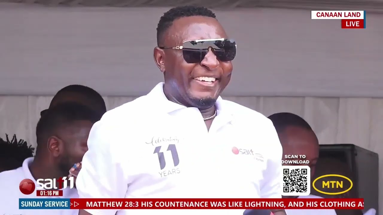 Omuyimbi Ragga Pastor Ken B nga atukuba emiziki #SaltAt11
