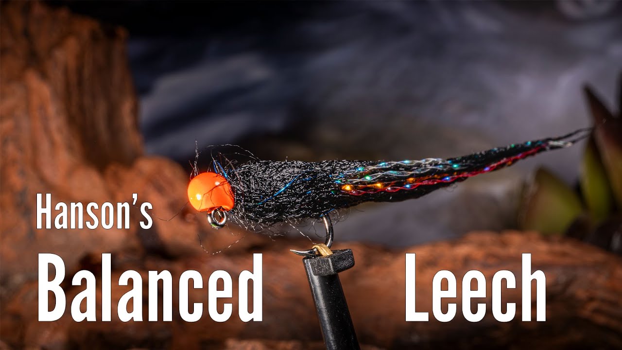 Как завязать мушку Hanson's Balanced Hot-Head Leech | Учебные пособия по вязанию мушек AvidMax во...