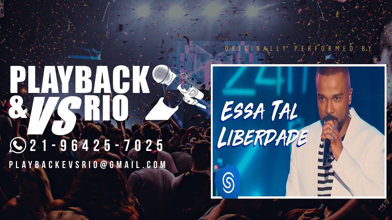 Alexandre Pires - Essa Tal Liberdade - Karaoke