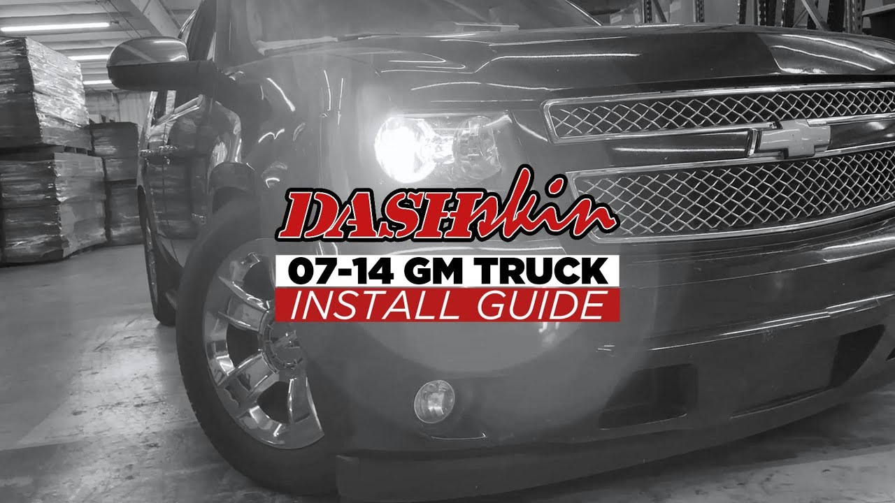 ИНСТРУКЦИЯ: Установка накладок на приборную панель DashSkin 07-14 Tahoe/Suburban/Yukon/Avalanche
