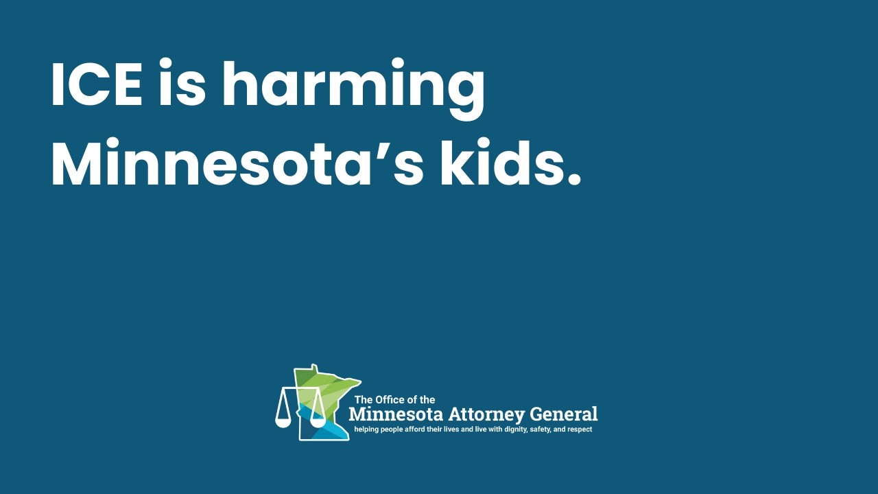 ICE is harming Minnesota's kids.