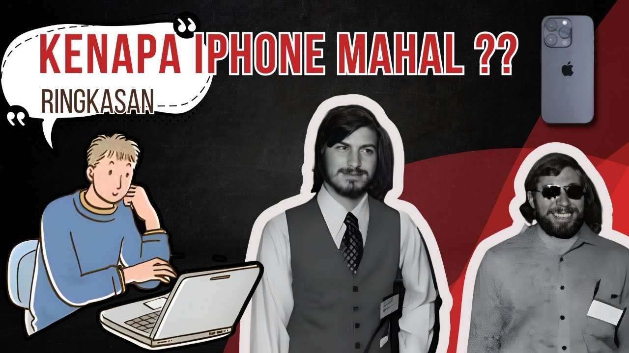 KENAPA HARGA IPHONE MAHAL ?? || CERITA DIBALIK PEMILIK APPLE || SEJARAH SINGKAT PERUSAHAAN APPLE
