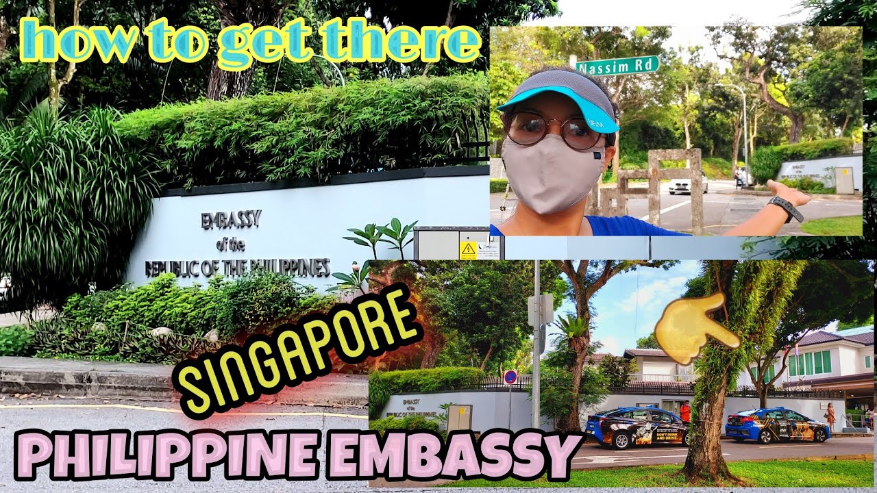 How to go to  Philippine Embassy  Singapore|From Orchard Mrt station  exit E|VhandzyVlog