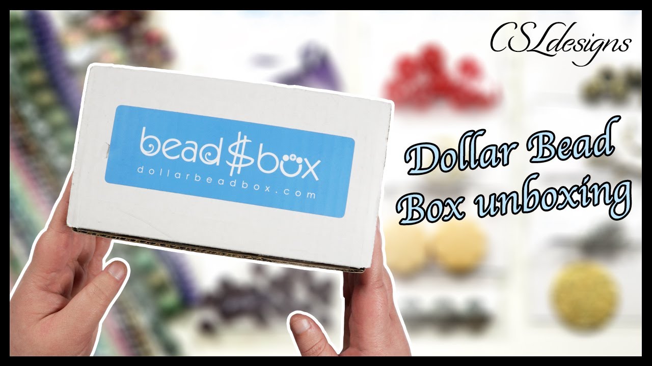 Wire knitting spools and drops ⎮ Dollar Bead box unboxing Feb 2020