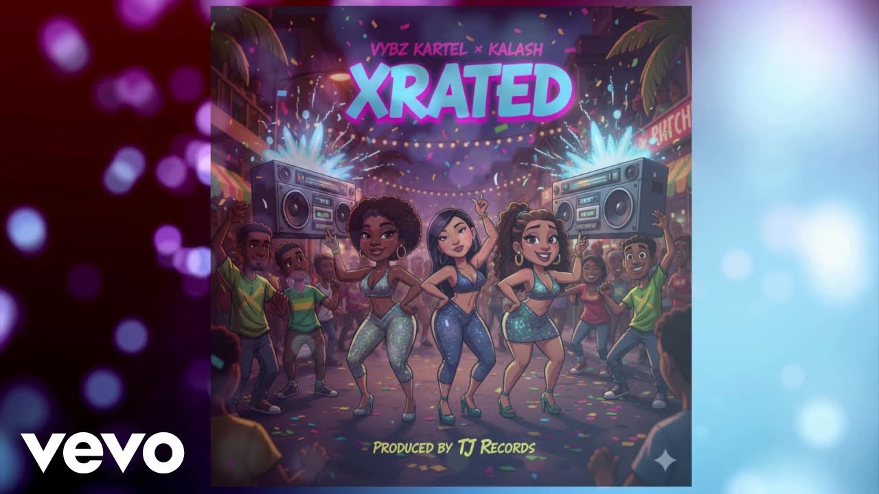 kalash, Vybz Kartel - Xrated (Official Visualizer)