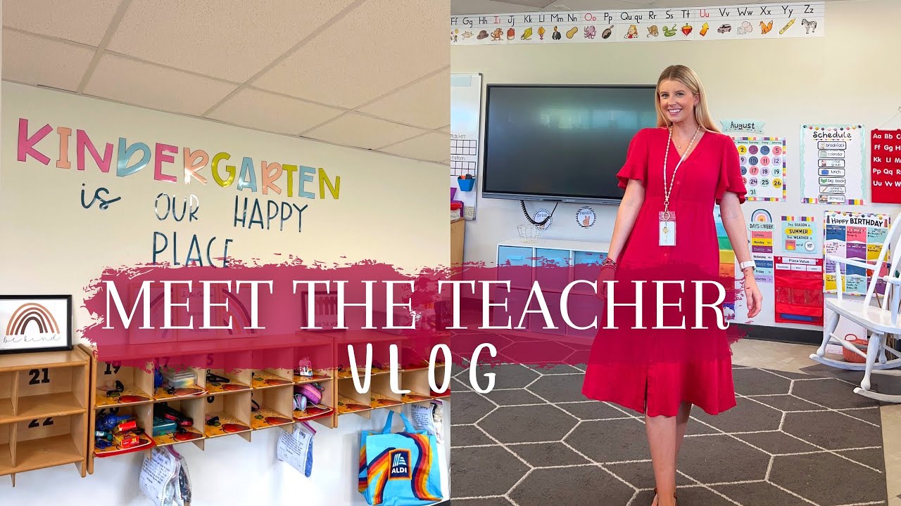 A WEEK IN MY LIFE | meeting our kindergarteners for the first time!!