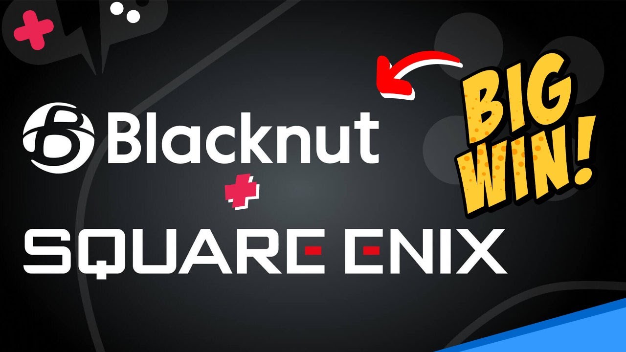 SQUARE ENIX Invests in BLACKNUT Cloud Gaming | BIG News!