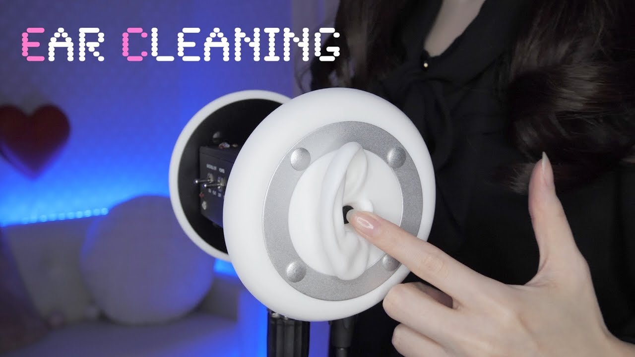 ASMR◇即効眠れる！？指耳かき：Ear Cleaning with Fingers◇No Talking