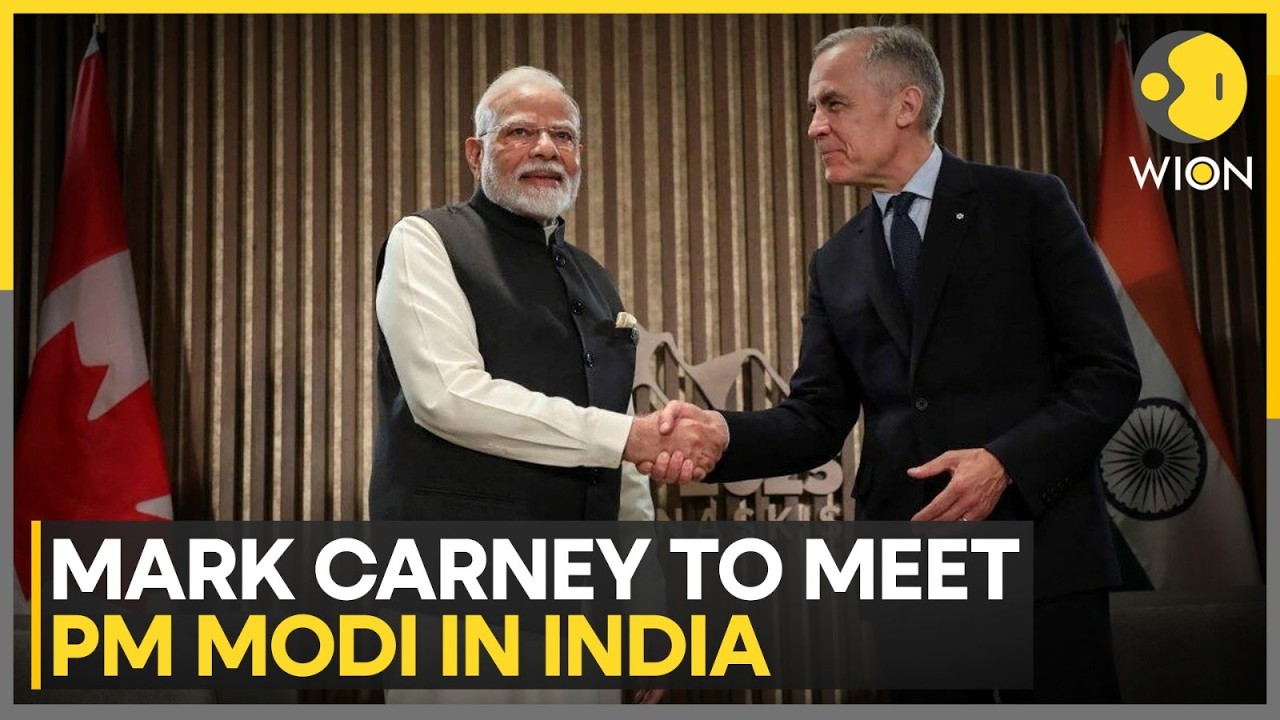 India-Canada Ties: Mark Carney To Visit India, Set To Meet PM Modi In New Delhi | WION