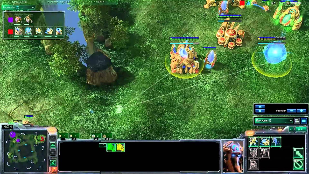 ACL Starcraft 2 Gameplay - AusBox vs Jaydos - Tal'Darim Altar: Part 1