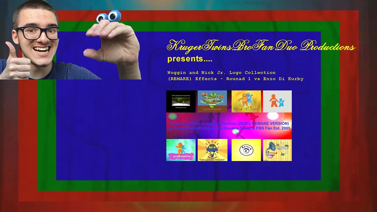 Noggin and Nick Jr. Logo Collection (REMAKE) Effects - Round 1 vs Enzo Di Kurby!