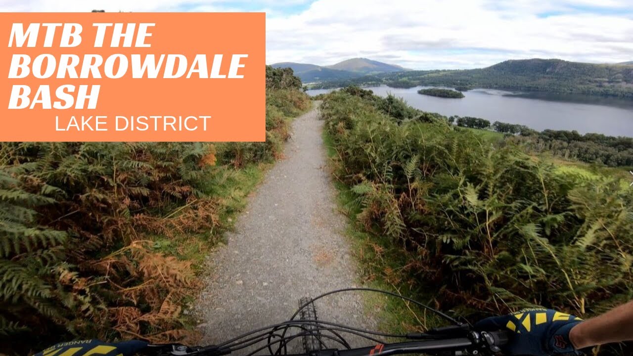 The Borrowdale Bash - a classic north Lakes MTB ride. Mountain Biking in the Lake District