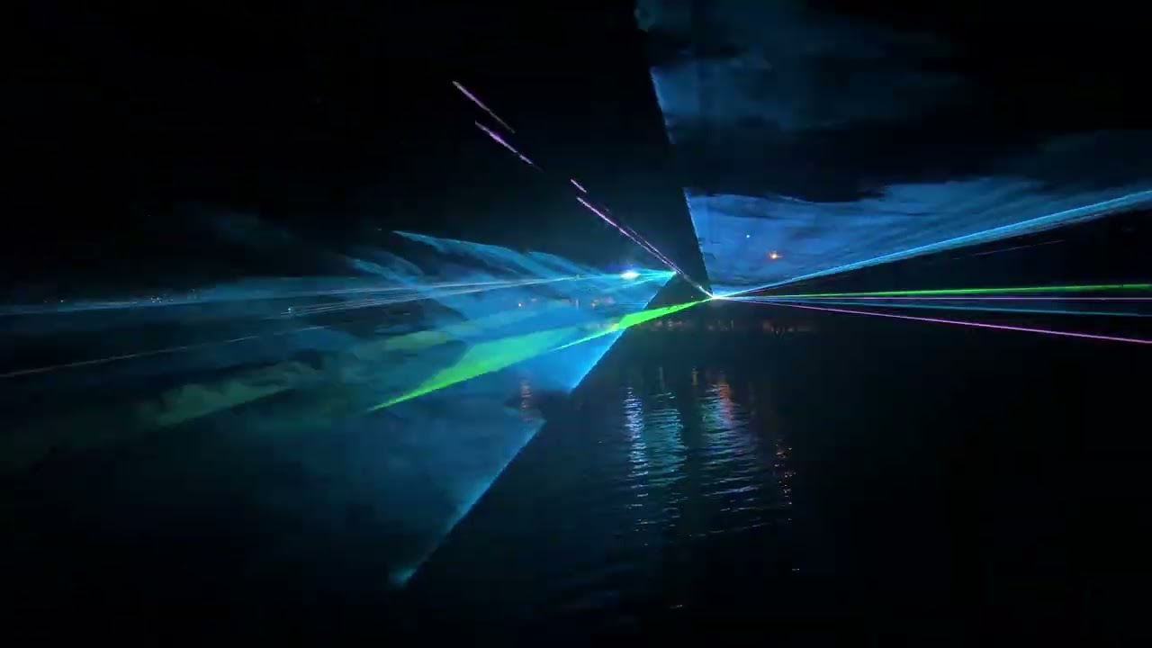 Lasershow Magische Momente Brombachsee 25.08.2023