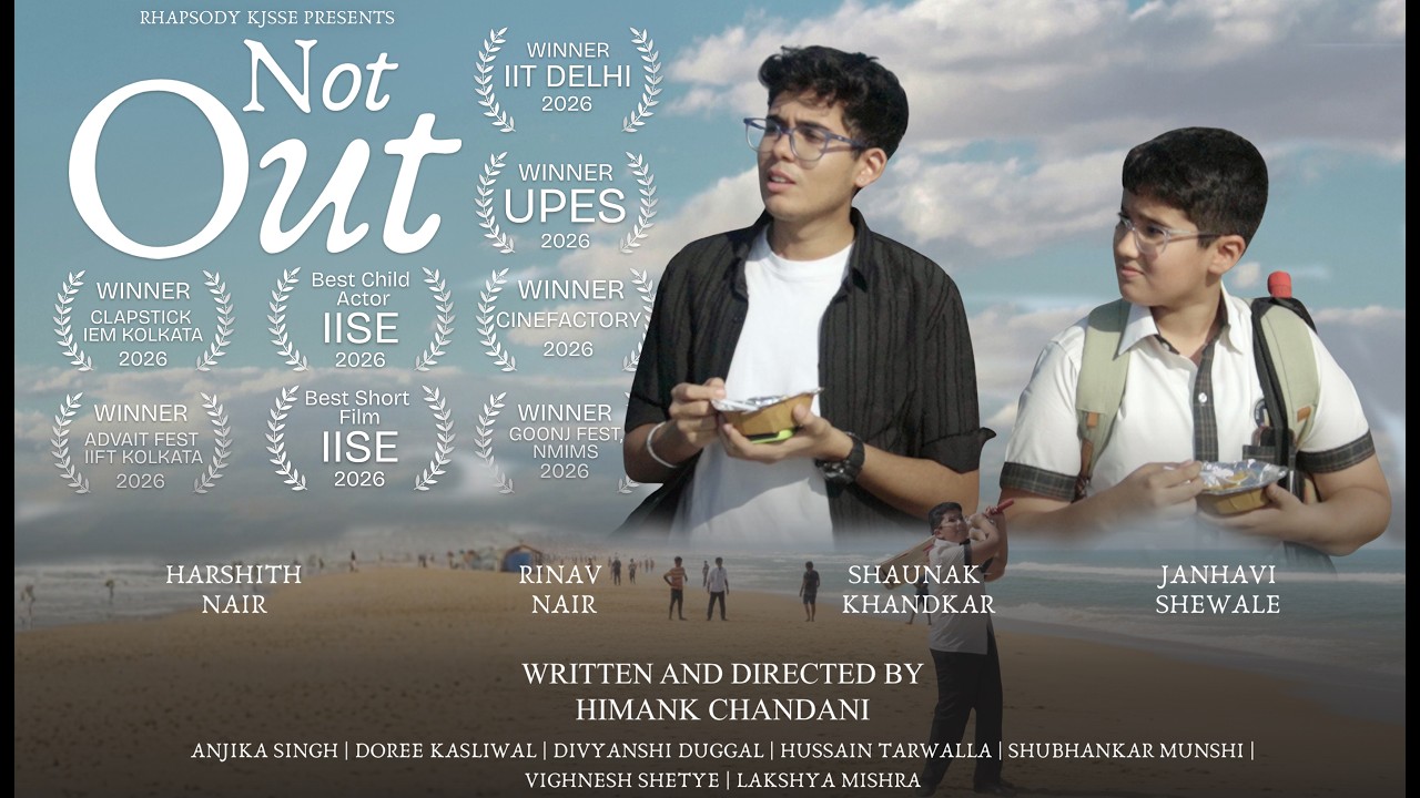Not Out | Award Winning Student Short Film | Team Rhapsody KJSSE