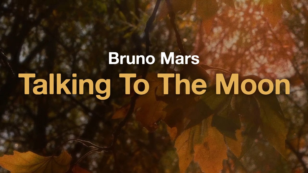 Bruno Mars - Talking To The Moon (Lyrics)