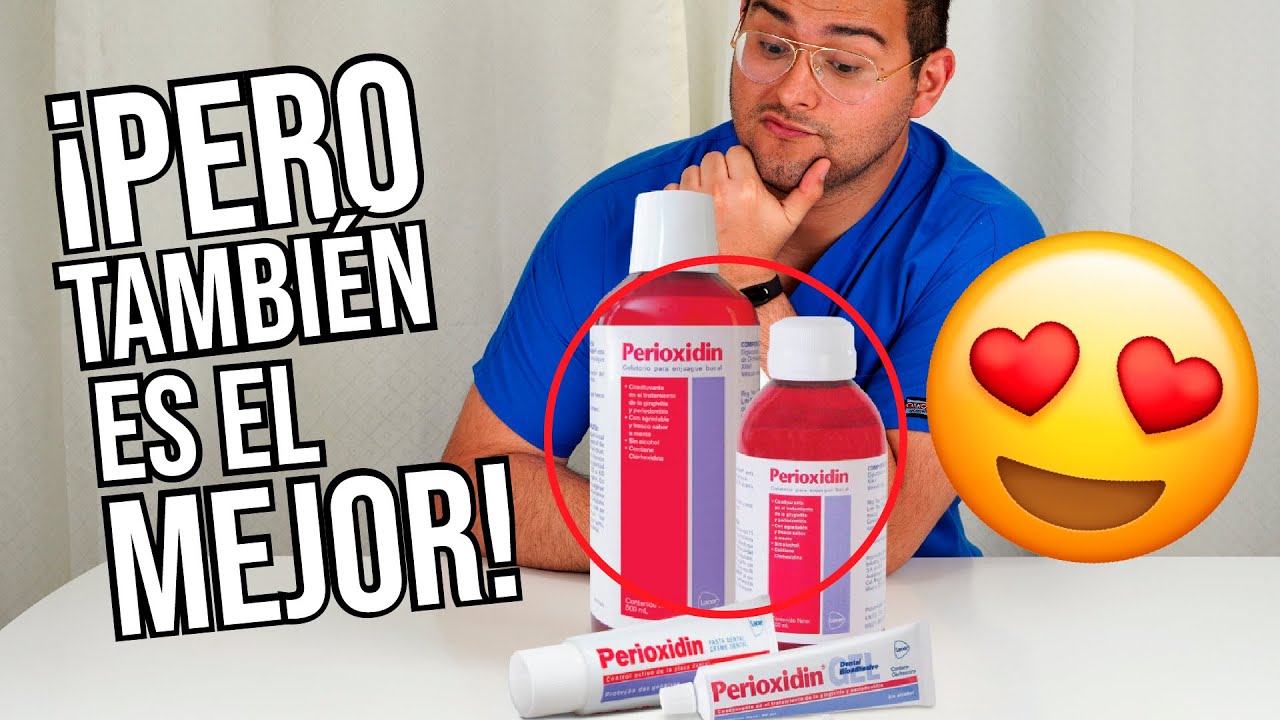 ESTE ENJUAGUE BUCAL TE MANCHA LOS DIENTES 😳 Y CAMBIA EL SABOR DE LAS COMIDAS. 🙄 #CLORHEXIDINA