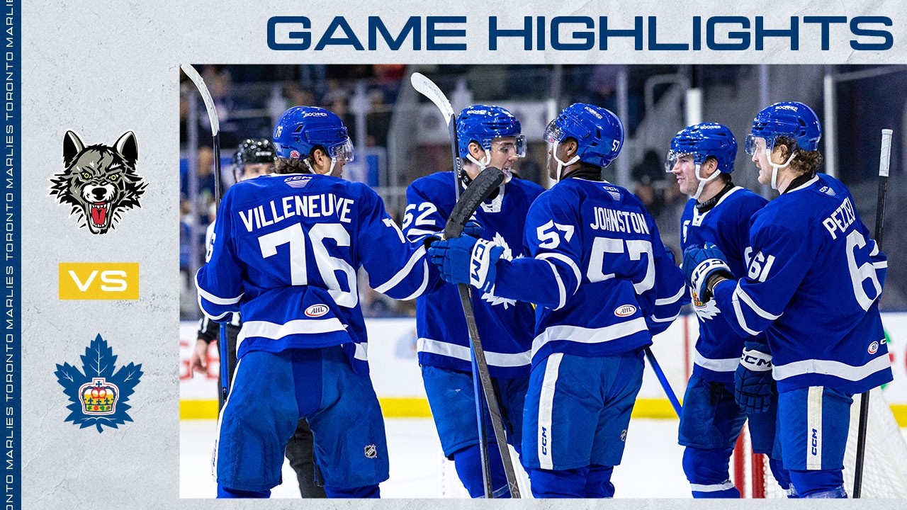 Toronto Marlies vs Chicago Wolves | Game Highlights | March 01, 2026