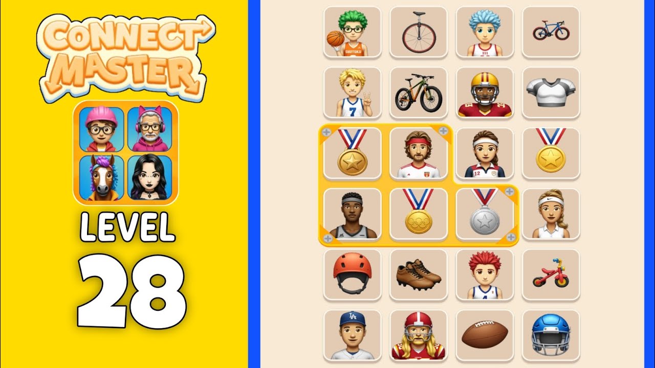 Connect Master level 28 solution