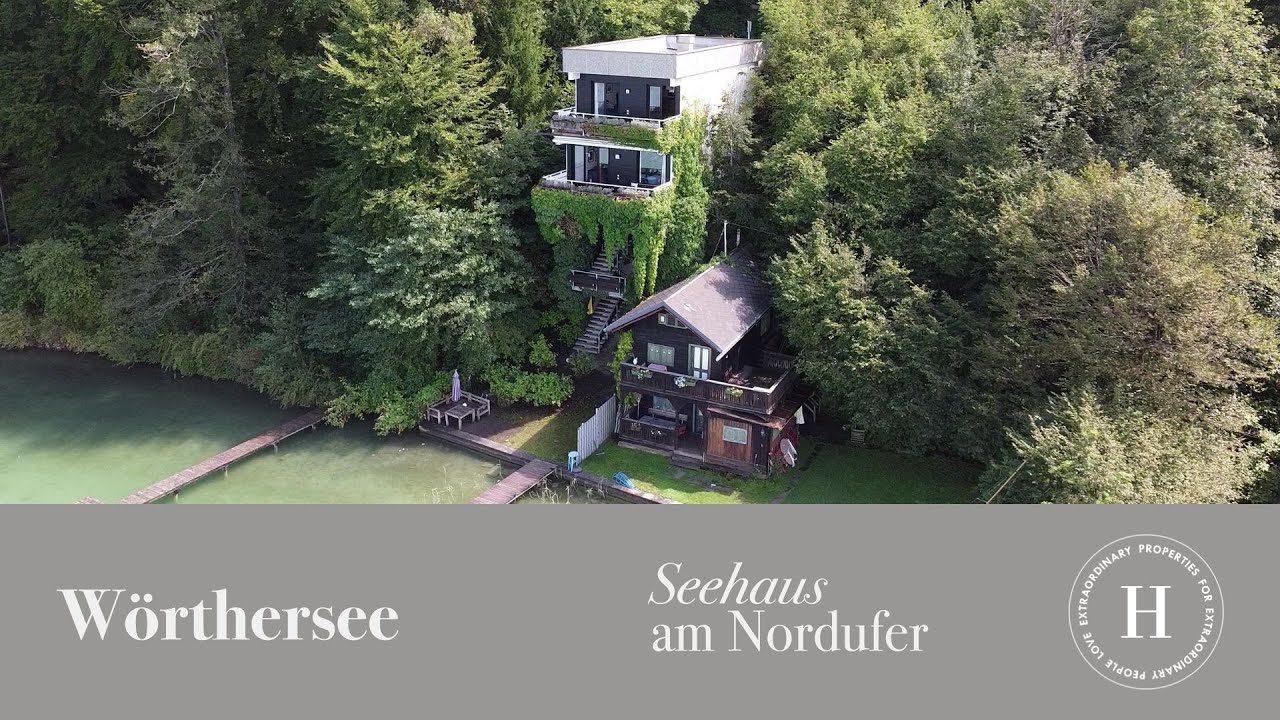 Wörthersee – Sekirn: Bezaubernde Seeliegenschaft mit traumhaften Ausblicken