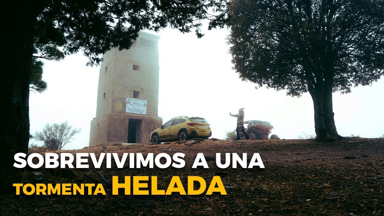 Conociendo Ciudad Madera, Chihuahua y sobrevivimos a una tormenta helada en la Chinaca