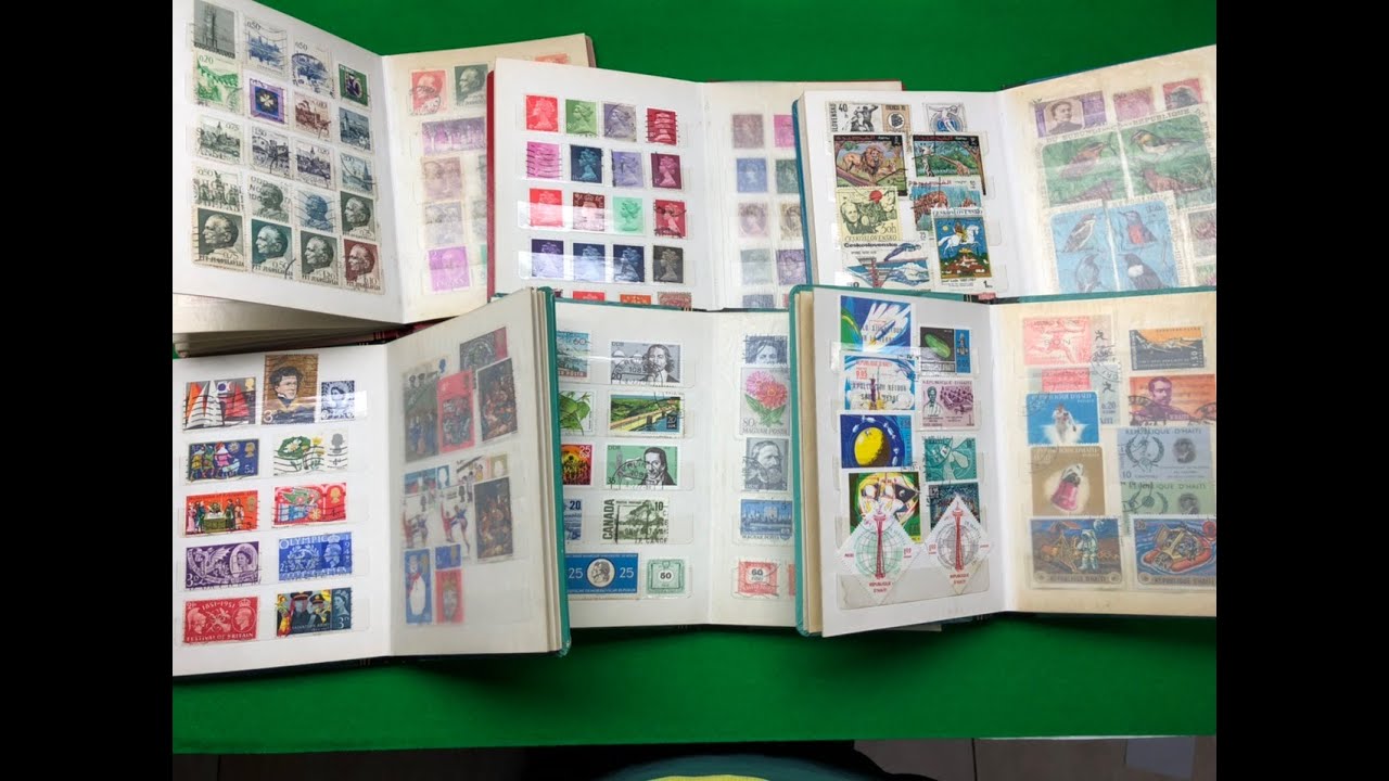 Carboot haul vintage stamp collection Fleamarket estate sale Amazing collection of stamps 13/09/2020