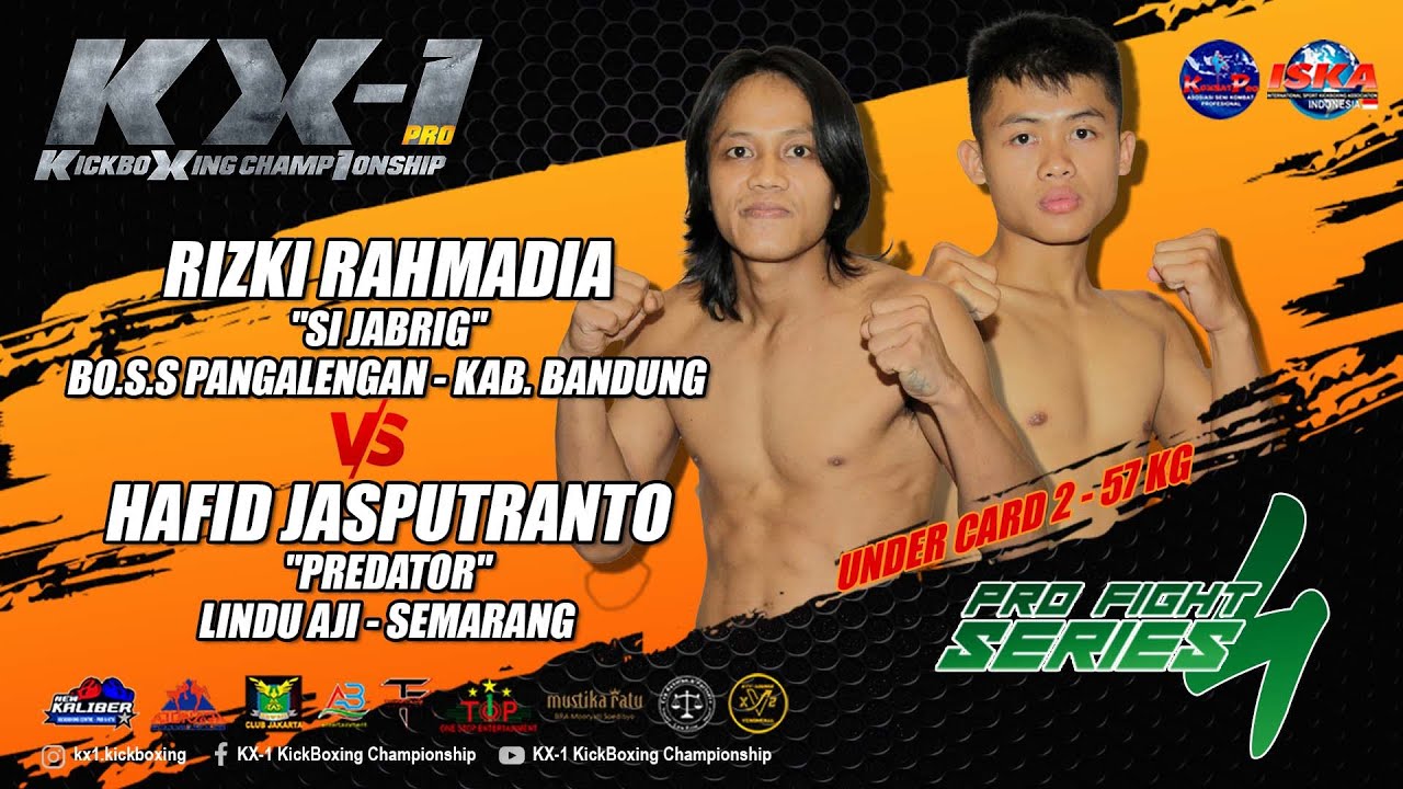 RIZKI RAHMADIA VS HAFID JASPUTRANTO K1 RULES 57 KG KX 1 SERIES #4