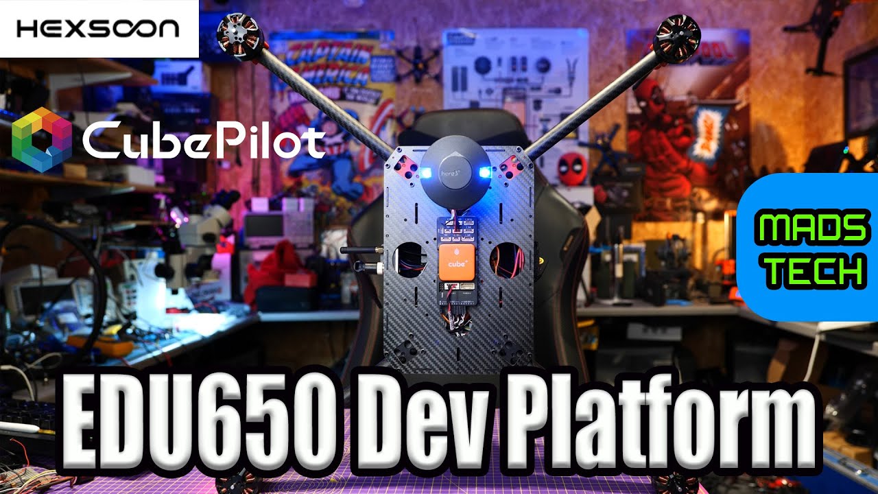 Hexsoon EDU650 Quad Frame For Hobby & Development On Ardupilot Or PX4
