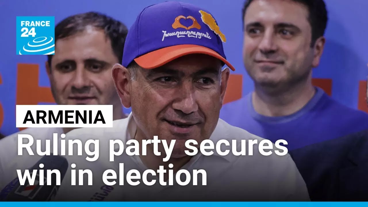 Armenia's PM secures win in election 'with highest turnout in a decade' &bull; FRANCE 24 English