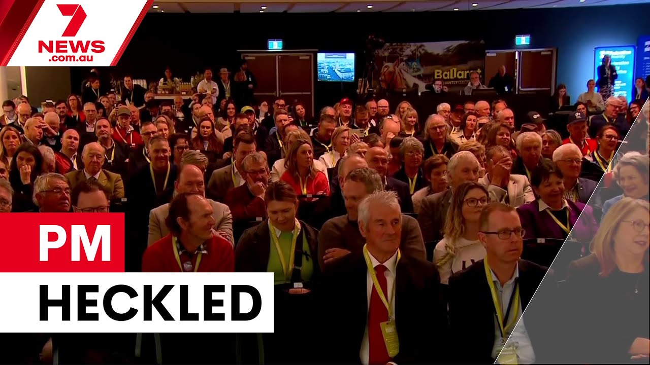 Albanese heckled at hostile rural summit | 7NEWS