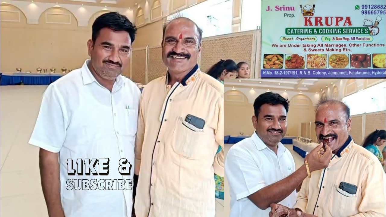 United Palace Chintalmet Hyderabad Sai Krupa Catering Video 2024