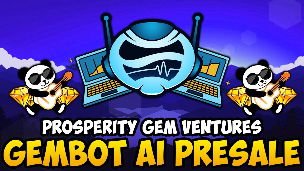 PGV - GEMBOT AI PRESALE LIVE NOW (PROSPERITY GEM VENTURES CRYPTO UPDATES & NEWS)