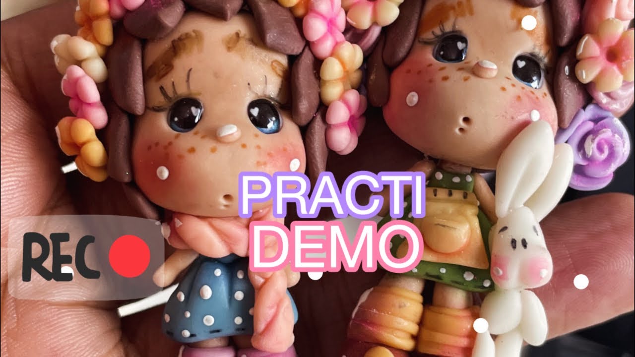 〰️⭐️🌸⏰💜crear #conamoreymasita y practicrafts by Rosa Briti🎬✨💌🎨🍄🍂🍁🙌🏾📌 #porcelanafría