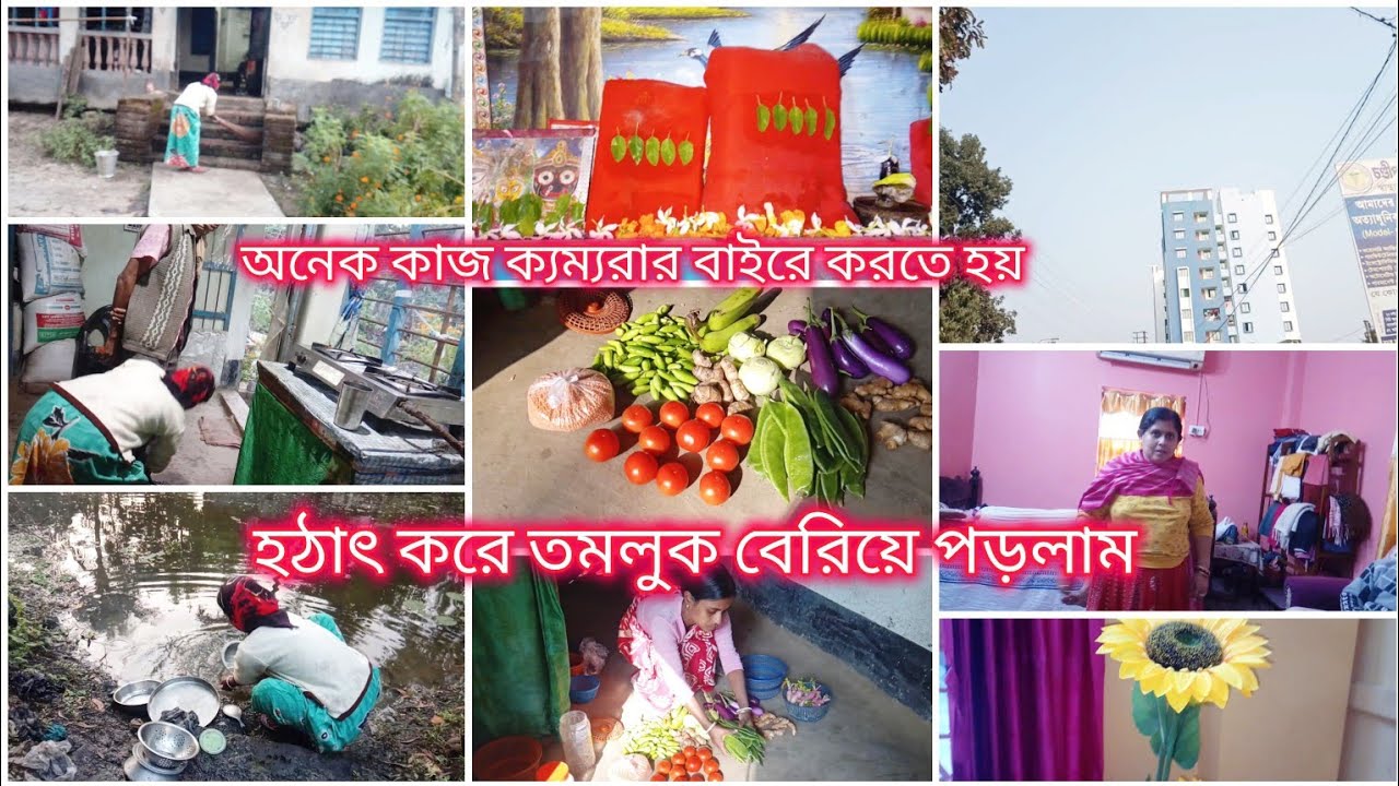 শীতের ছোটো বেলায় একার হাতে কাজ গুছিয়ে হঠাৎ করে তমলুক বেরিয়ে পড়লাম। ভিডিওতে কমেন্ট পড়ে শুনাই।
