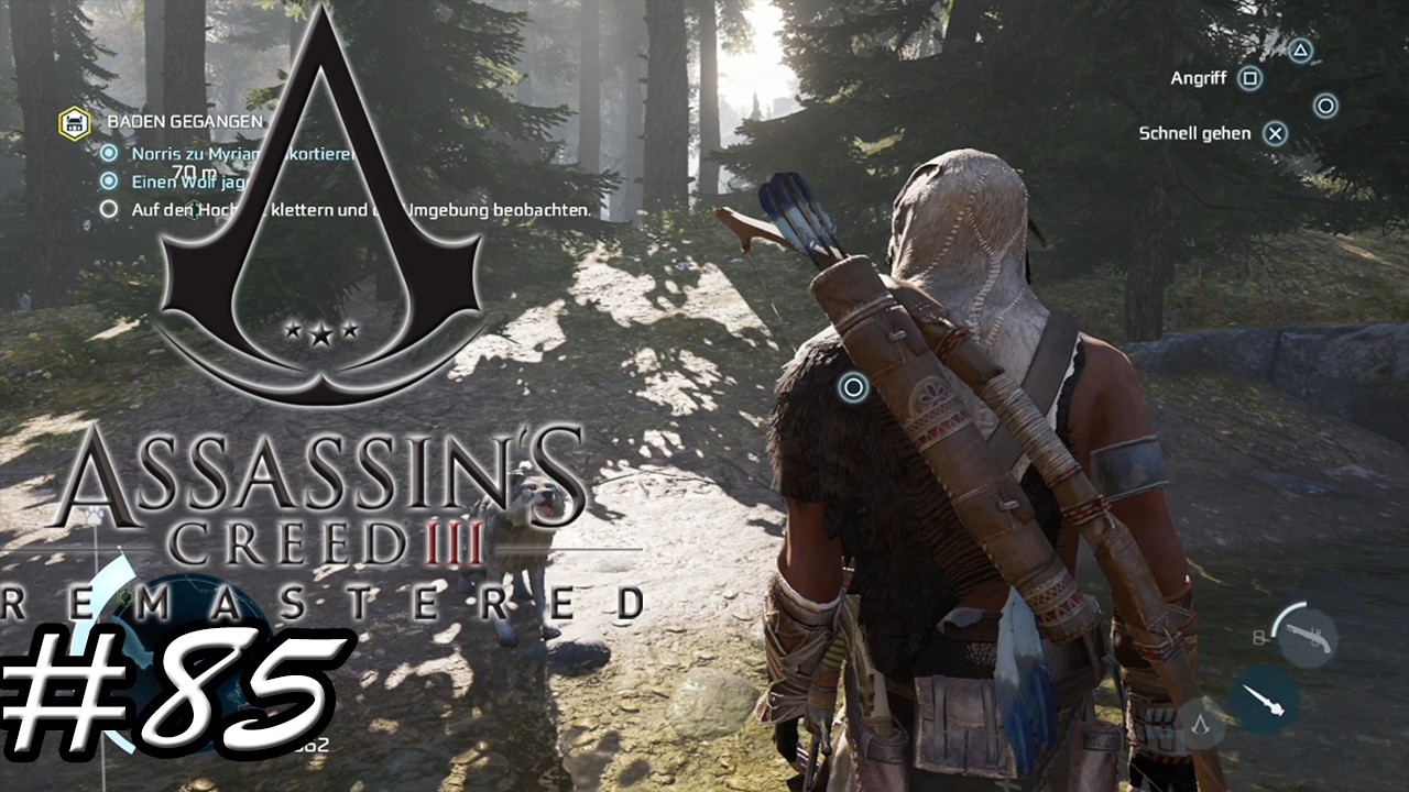Zurück in die Wildnis 👉 Assassin's Creed 3 Remastered Let's Play★#85★PS5 German👈 | GanonKirby