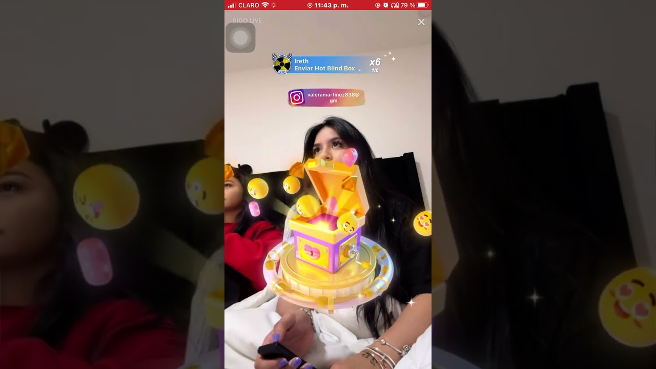 Bigo Live Valeria Celosa￼🖤✨