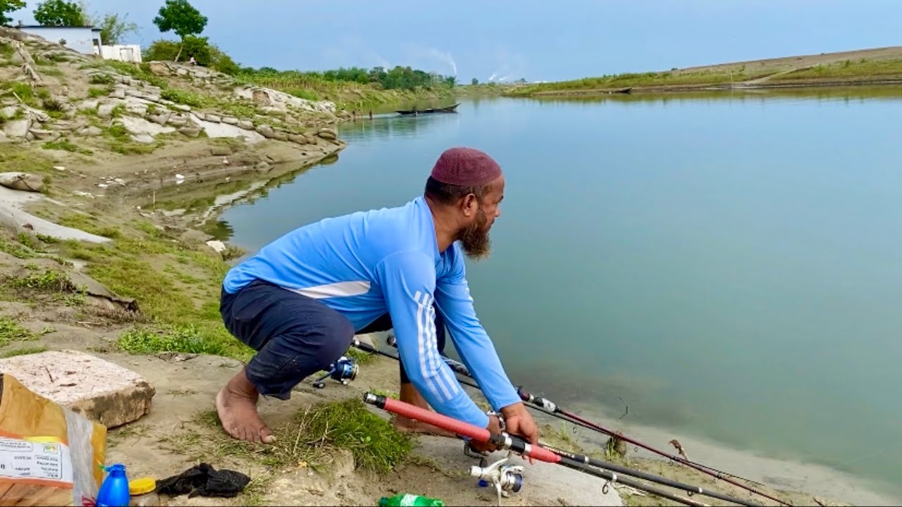 পদ্মা নদীতে কাতল মাছ ধরা পড়ছে || Katal fish is being caught in Padma river 2025