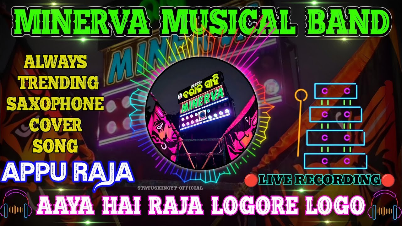 Aaya Hai Raja Logore Logo || Appu Raja Full Song || Saxophone Cover 🎷 || Live Hd Recording 🔴 ||